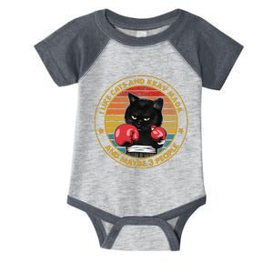 Krav Maga Cat Martial Arts Israel Defense Forces Gift Infant Baby Jersey Bodysuit