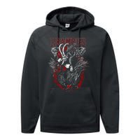 Krampus Merry Christmas Holiday Chrismas Horror Funny Performance Fleece Hoodie