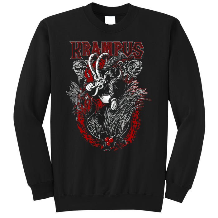 Krampus Merry Christmas Holiday Chrismas Horror Funny Sweatshirt