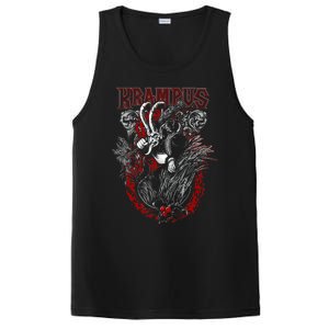 Krampus Merry Christmas Holiday Chrismas Horror Funny PosiCharge Competitor Tank