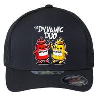 K.E.T.C.H.U.P Mustard Dynamic Duo Best Friends Flexfit Unipanel Trucker Cap