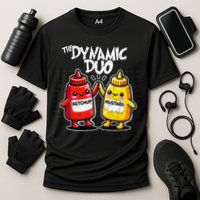 K.E.T.C.H.U.P Mustard Dynamic Duo Best Friends Performance Shirt