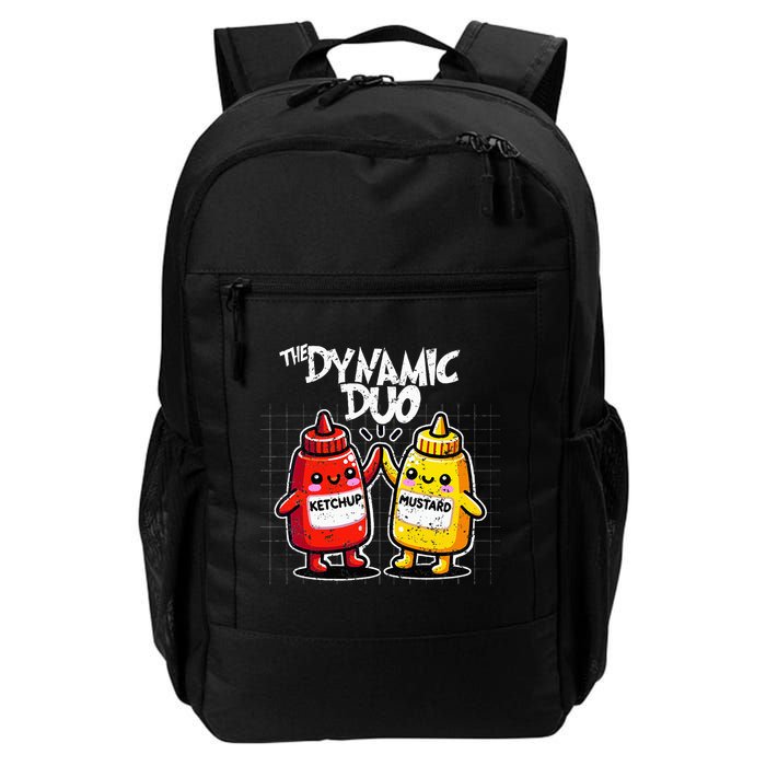K.E.T.C.H.U.P Mustard Dynamic Duo Best Friends Backpack