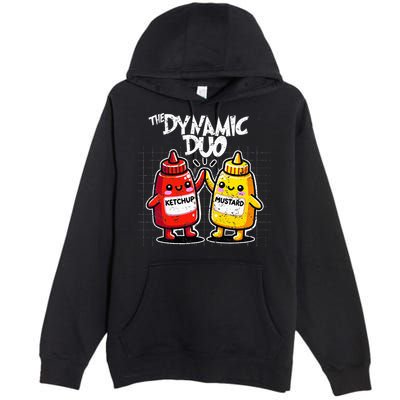 K.E.T.C.H.U.P Mustard Dynamic Duo Best Friends Premium Pullover Hoodie