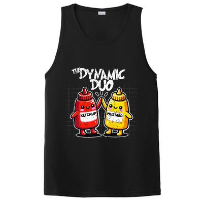 K.E.T.C.H.U.P Mustard Dynamic Duo Best Friends PosiCharge Competitor Tank