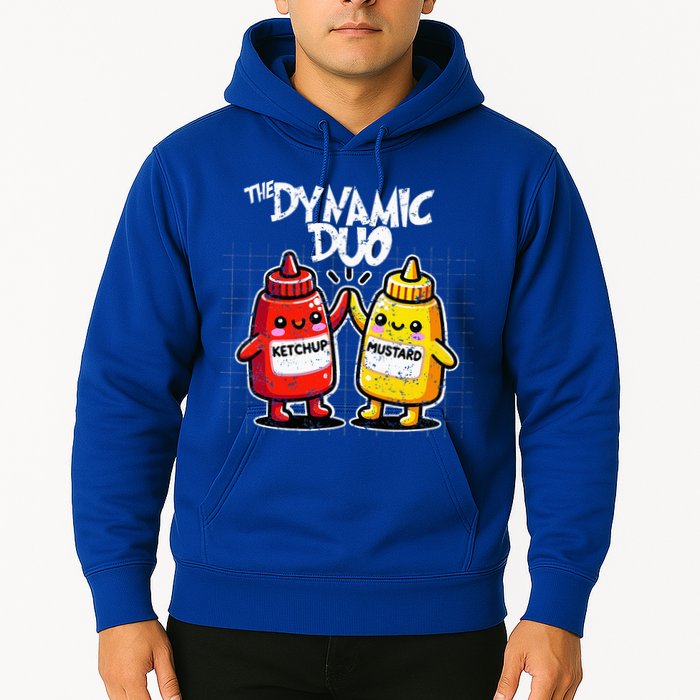 K.E.T.C.H.U.P Mustard Dynamic Duo Best Friends Hoodie