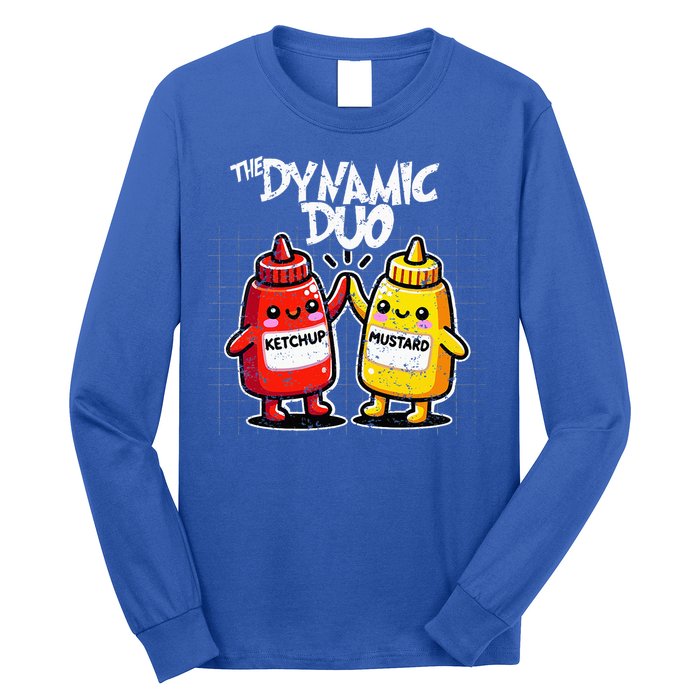 K.E.T.C.H.U.P Mustard Dynamic Duo Best Friends Long Sleeve Shirt