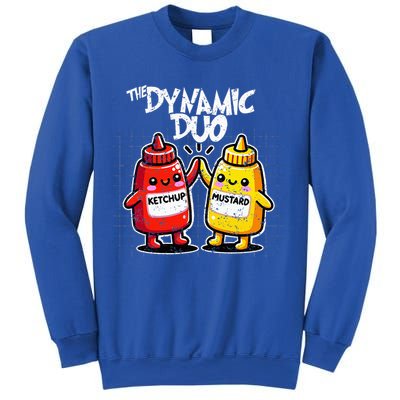 K.E.T.C.H.U.P Mustard Dynamic Duo Best Friends Sweatshirt