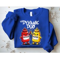 K.E.T.C.H.U.P Mustard Dynamic Duo Best Friends Sweatshirt