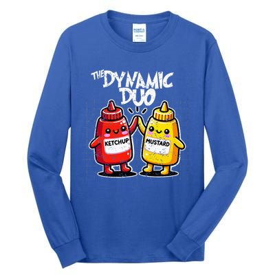 K.E.T.C.H.U.P Mustard Dynamic Duo Best Friends Tall Long Sleeve T-Shirt