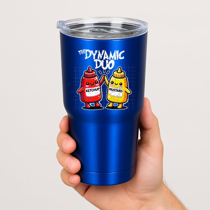 K.E.T.C.H.U.P Mustard Dynamic Duo Best Friends Tumbler