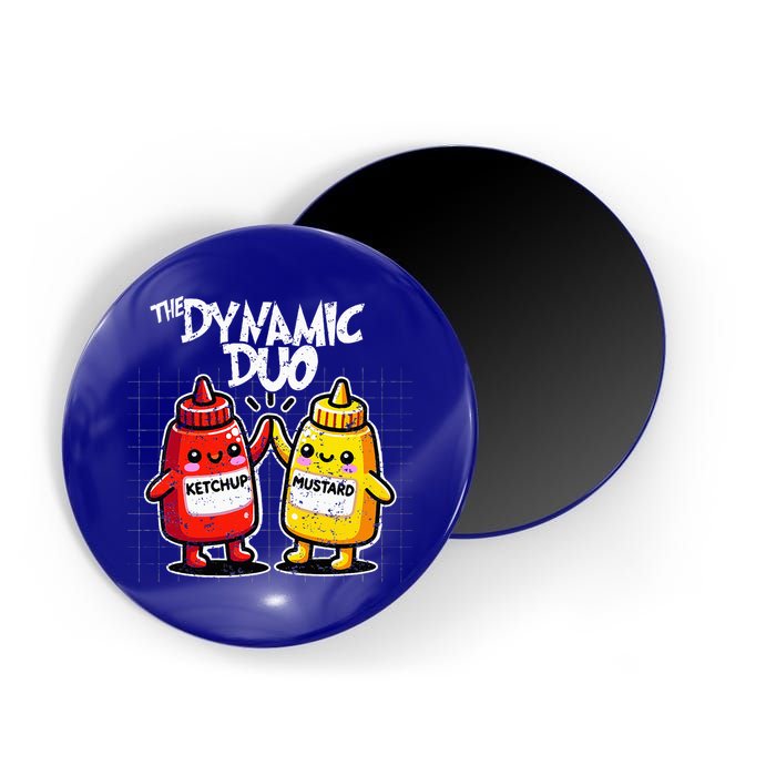 K.E.T.C.H.U.P Mustard Dynamic Duo Best Friends Magnet