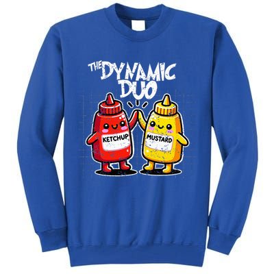 K.E.T.C.H.U.P Mustard Dynamic Duo Best Friends Tall Sweatshirt