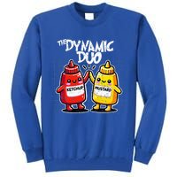 K.E.T.C.H.U.P Mustard Dynamic Duo Best Friends Tall Sweatshirt