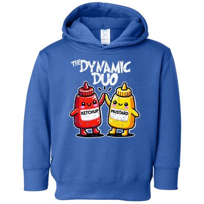 K.E.T.C.H.U.P Mustard Dynamic Duo Best Friends Toddler Hoodie