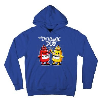 K.E.T.C.H.U.P Mustard Dynamic Duo Best Friends Tall Hoodie