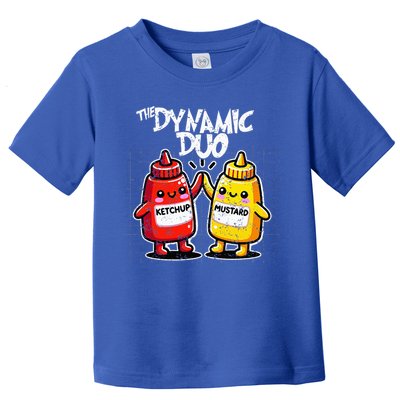 K.E.T.C.H.U.P Mustard Dynamic Duo Best Friends Toddler T-Shirt