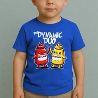 K.E.T.C.H.U.P Mustard Dynamic Duo Best Friends Toddler T-Shirt