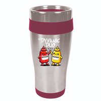 K.E.T.C.H.U.P Mustard Dynamic Duo Best Friends 16oz Travel Tumbler