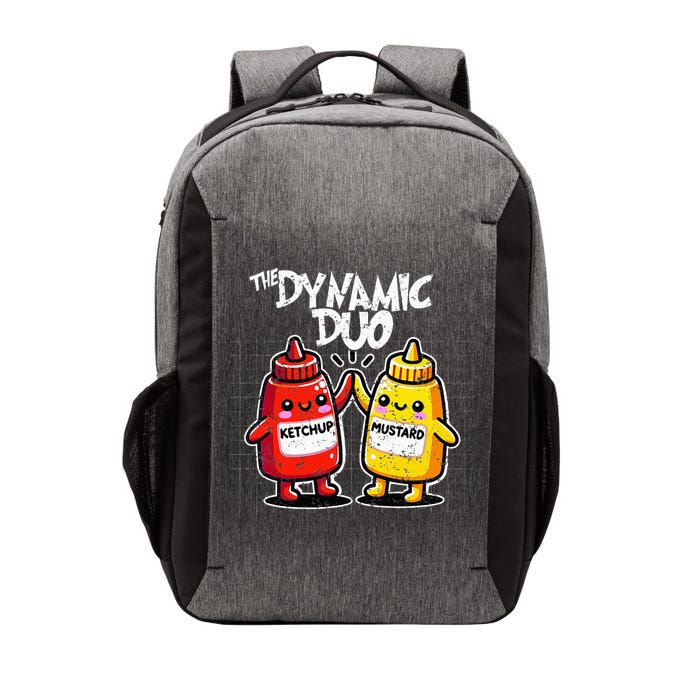 K.E.T.C.H.U.P Mustard Dynamic Duo Best Friends Vector Backpack