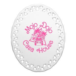 Ken Mojo Dojo Casa House I Am Kenough Ken Horse Ceramic Oval Ornament