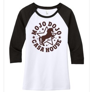 Ken Mojo Dojo Casa House Women's Tri-Blend 3/4-Sleeve Raglan Shirt