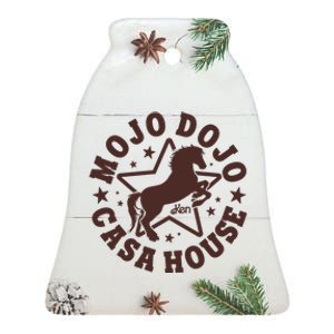 Ken Mojo Dojo Casa House Ceramic Bell Ornament