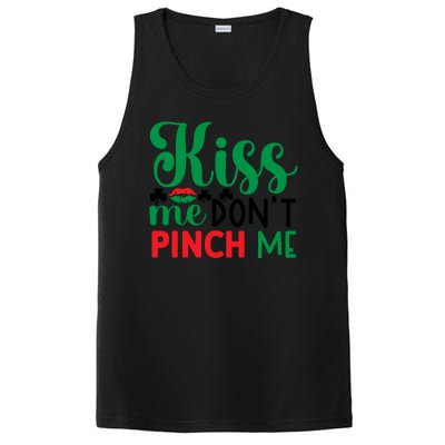 Kis Me Don't Pinch Me Funny St Patricks Day PosiCharge Competitor Tank