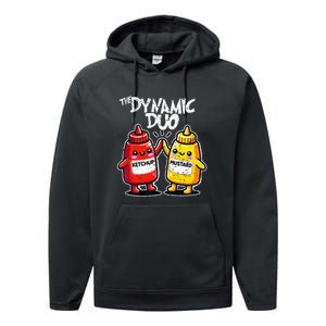 K.E.T..C.H.Up.. Mustard Dynamic Duo Best Friends Performance Fleece Hoodie