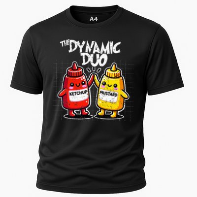 K.E.T..C.H.Up.. Mustard Dynamic Duo Best Friends Performance Shirt