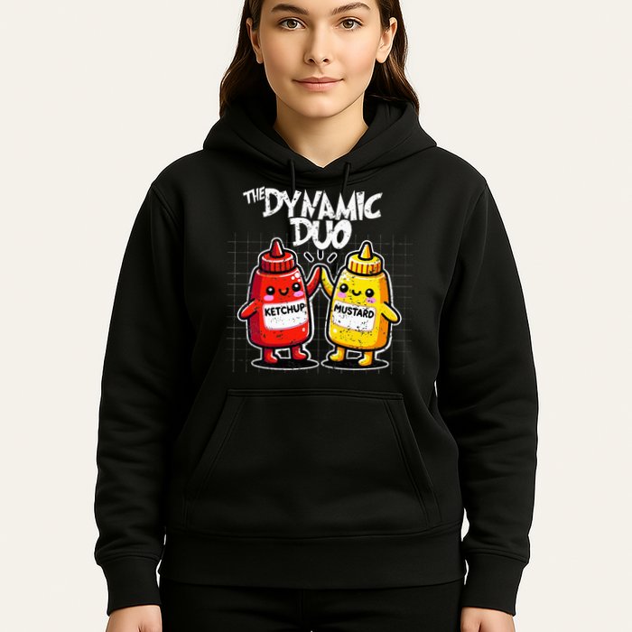 K.E.T..C.H.Up.. Mustard Dynamic Duo Best Friends Hoodie
