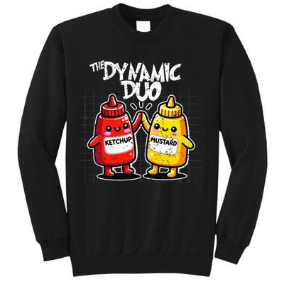 K.E.T..C.H.Up.. Mustard Dynamic Duo Best Friends Sweatshirt