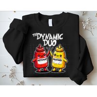K.E.T..C.H.Up.. Mustard Dynamic Duo Best Friends Sweatshirt