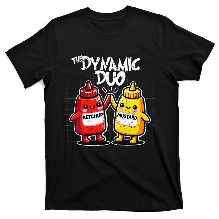 K.E.T..C.H.Up.. Mustard Dynamic Duo Best Friends T-Shirt