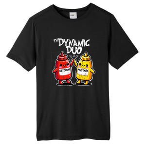 K.E.T..C.H.Up.. Mustard Dynamic Duo Best Friends Tall Fusion ChromaSoft Performance T-Shirt