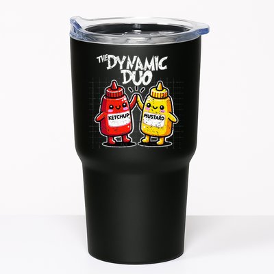 K.E.T..C.H.Up.. Mustard Dynamic Duo Best Friends Tumbler