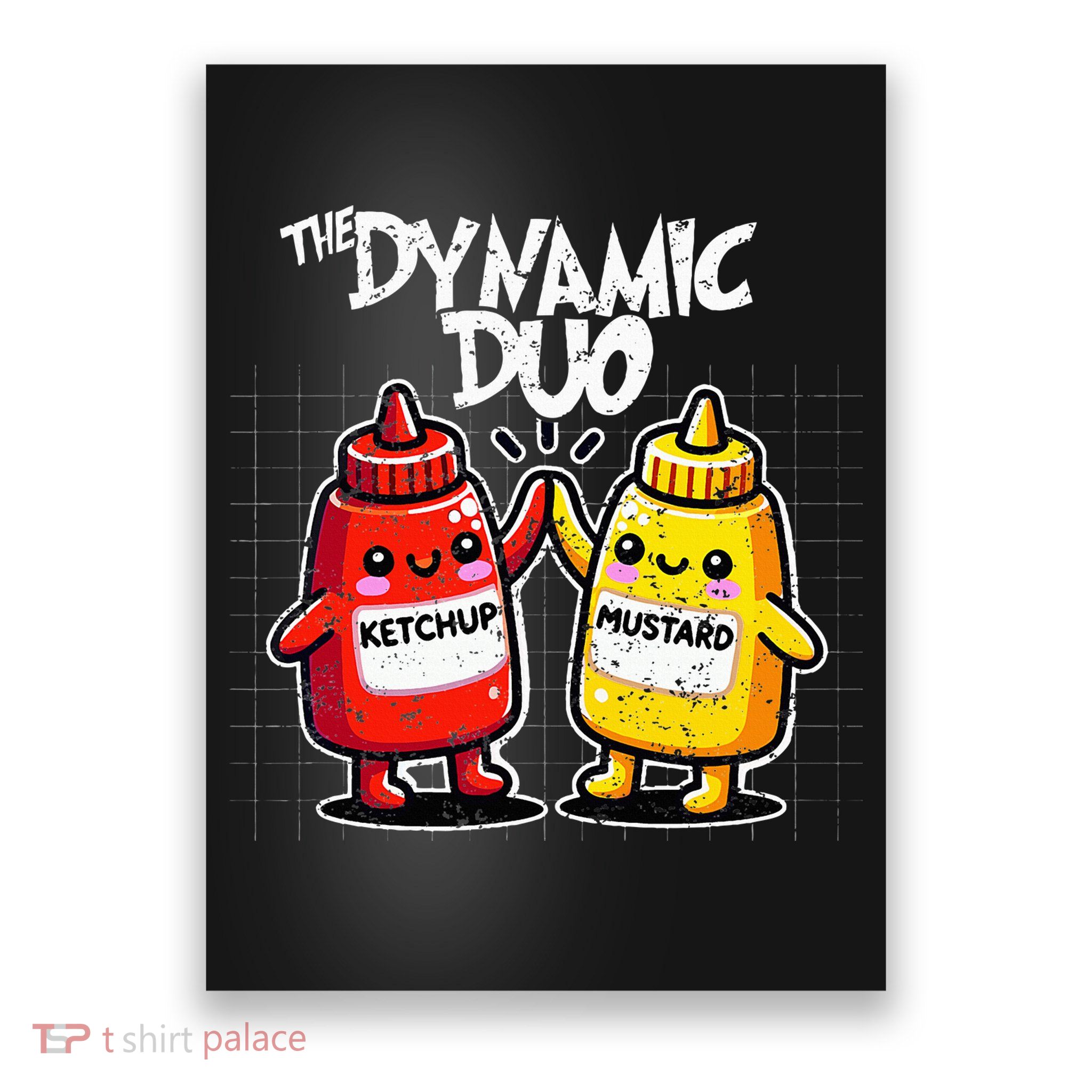 K.E.T..C.H.Up.. Mustard Dynamic Duo Best Friends Poster