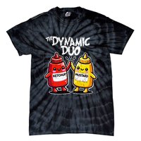 K.E.T..C.H.Up.. Mustard Dynamic Duo Best Friends Tie-Dye T-Shirt