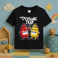 K.E.T..C.H.Up.. Mustard Dynamic Duo Best Friends Toddler T-Shirt