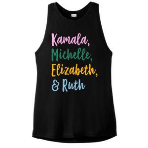 Kamala Michelle Elizabeth And Ruth Ladies PosiCharge Tri-Blend Wicking Tank