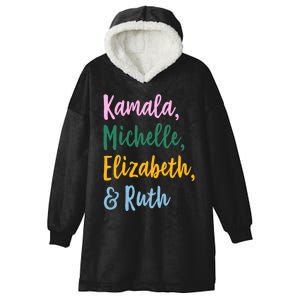 Kamala Michelle Elizabeth And Ruth Hooded Wearable Blanket