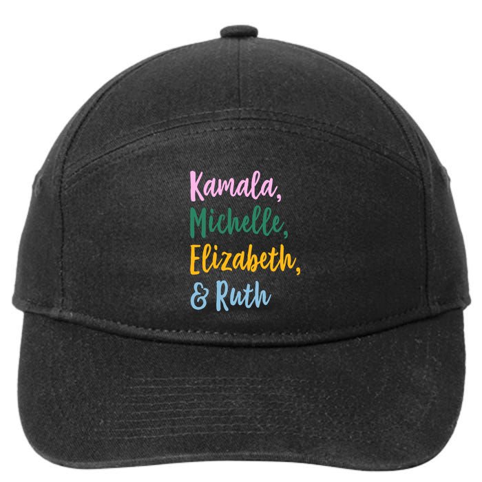 Kamala Michelle Elizabeth And Ruth 7-Panel Snapback Hat