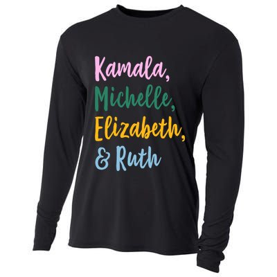 Kamala Michelle Elizabeth And Ruth Cooling Performance Long Sleeve Crew