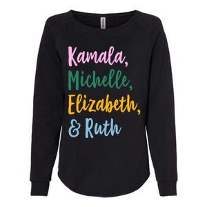 Kamala Michelle Elizabeth And Ruth Womens California Wash Sweatshirt