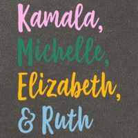 Kamala Michelle Elizabeth And Ruth Cotton Canvas Backpack