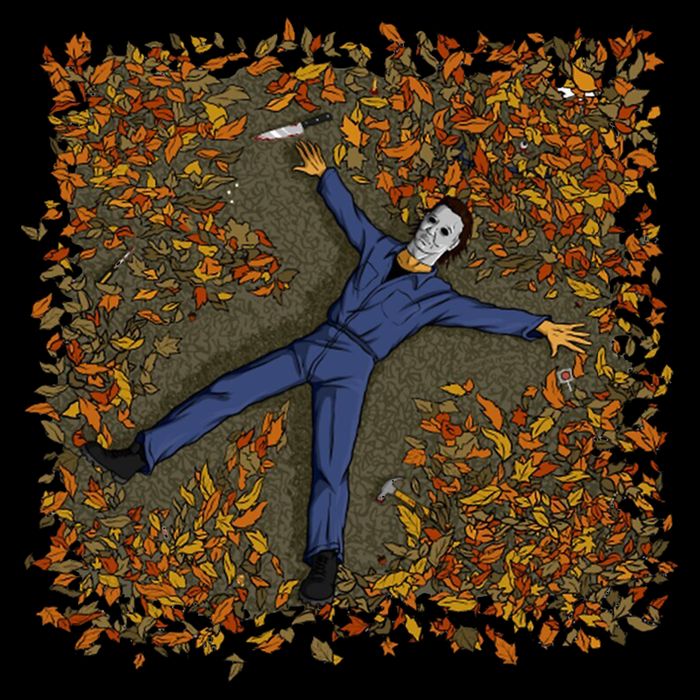 Killer Michael Fall Festive Halloween Drawstring Bag