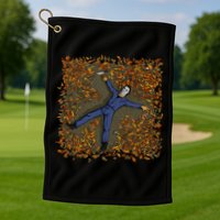 Killer Michael Fall Festive Halloween Golf Towel