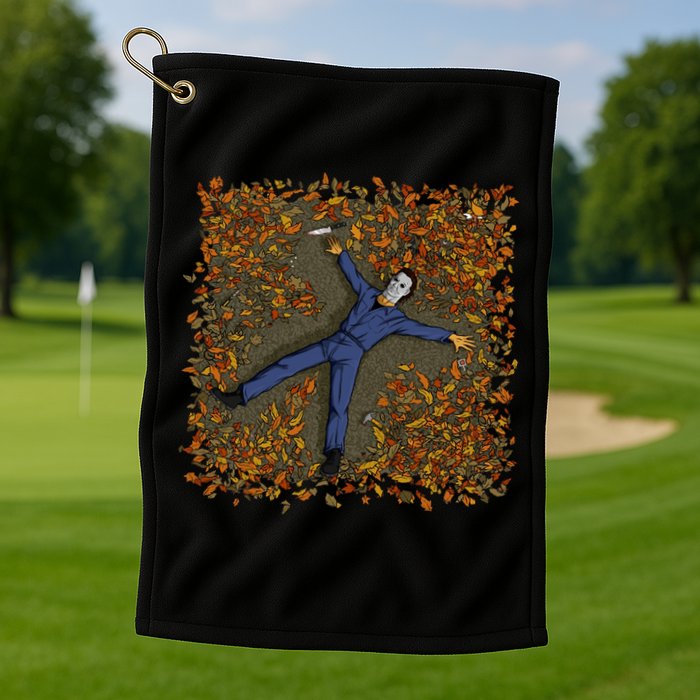 Killer Michael Fall Festive Halloween Golf Towel
