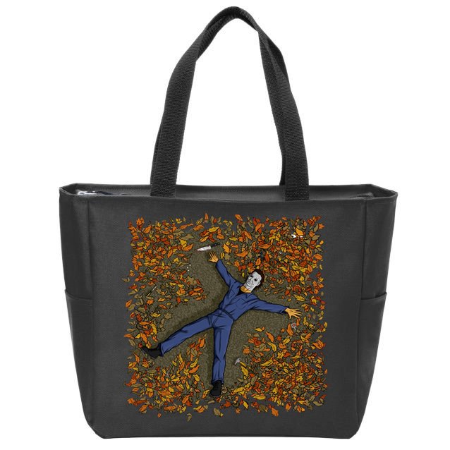 Killer Michael Fall Festive Halloween Zip Tote Bag