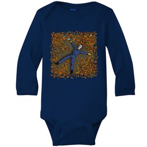 Killer Michael Fall Festive Halloween Baby Long Sleeve Bodysuit